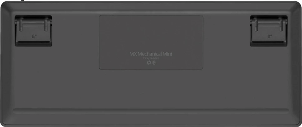 Tastierë mekanike Logitech MX Mechanical Mini, Pa tela, RF Wireless, QWERTY, LED, Grafit, Gri