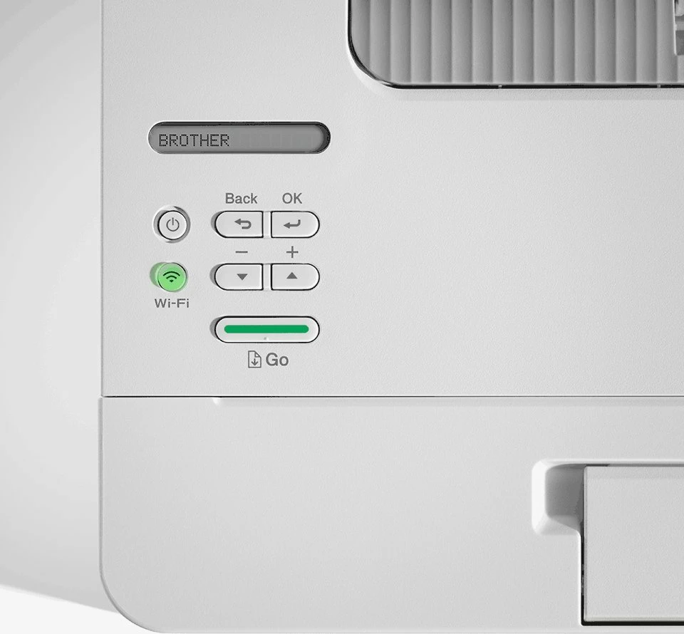 Printer laser Brother HL-L2865DW (HLL2865DWRE1) A4, monokrom, duplex, Wi‑Fi/Ethernet/USB, 128 MB, 34 ppm, i bardhë