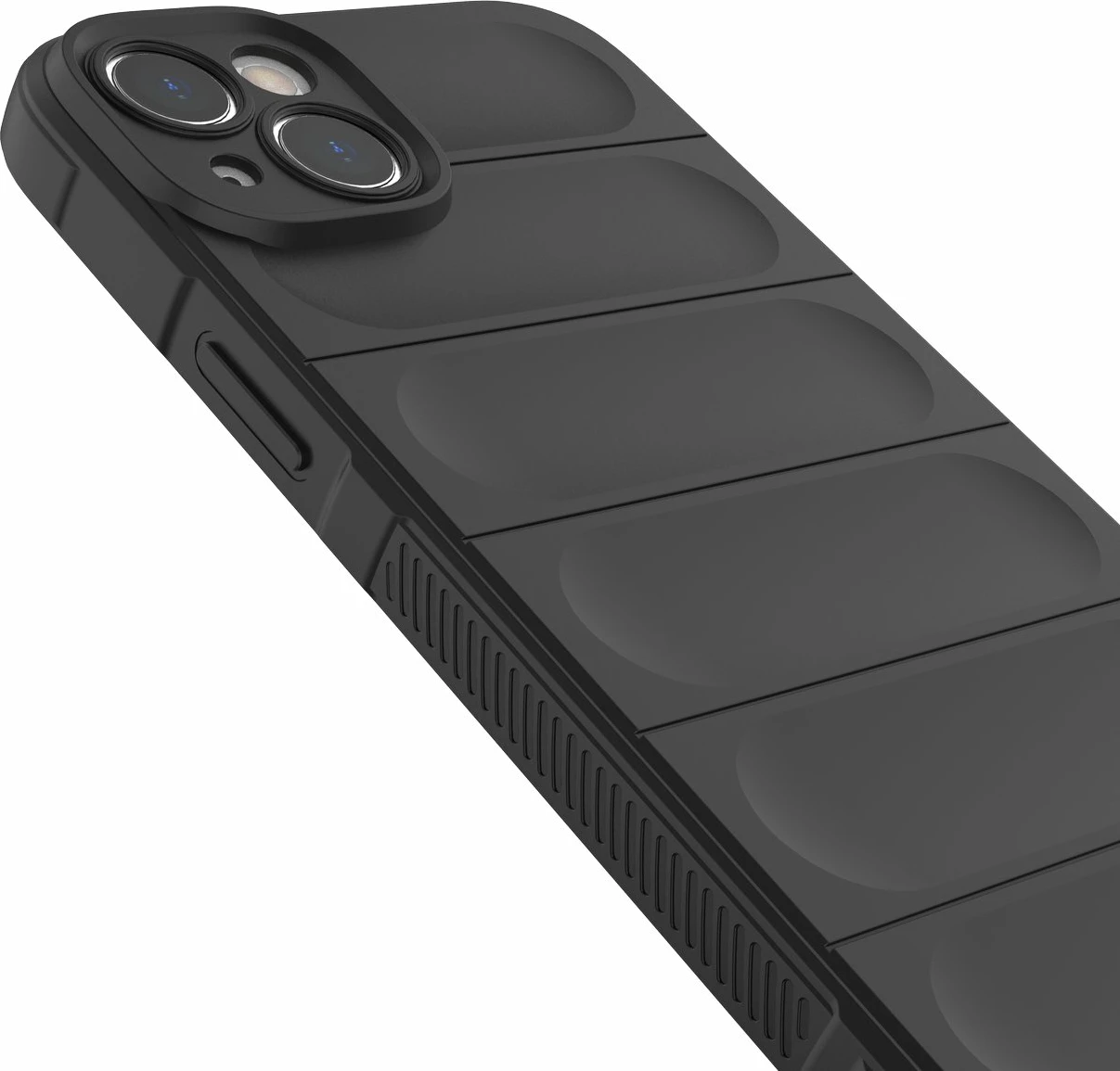 Mbështjellës Hurtel Magic Shield Case për iPhone 14 Plus, i zi