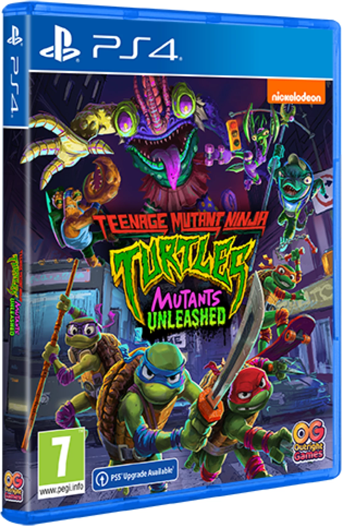 Lojë për PlayStation 4 Outright Games Teenage Mutant Ninja Turtles: Mutants Unleashed, PEGI 7