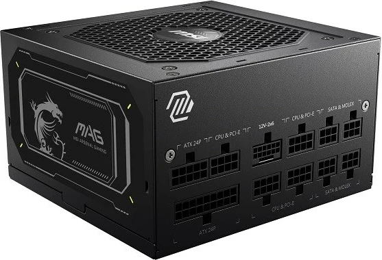 Furnizues energjie MSI MAG A850GL, 850W, 80+ Gold, i zi