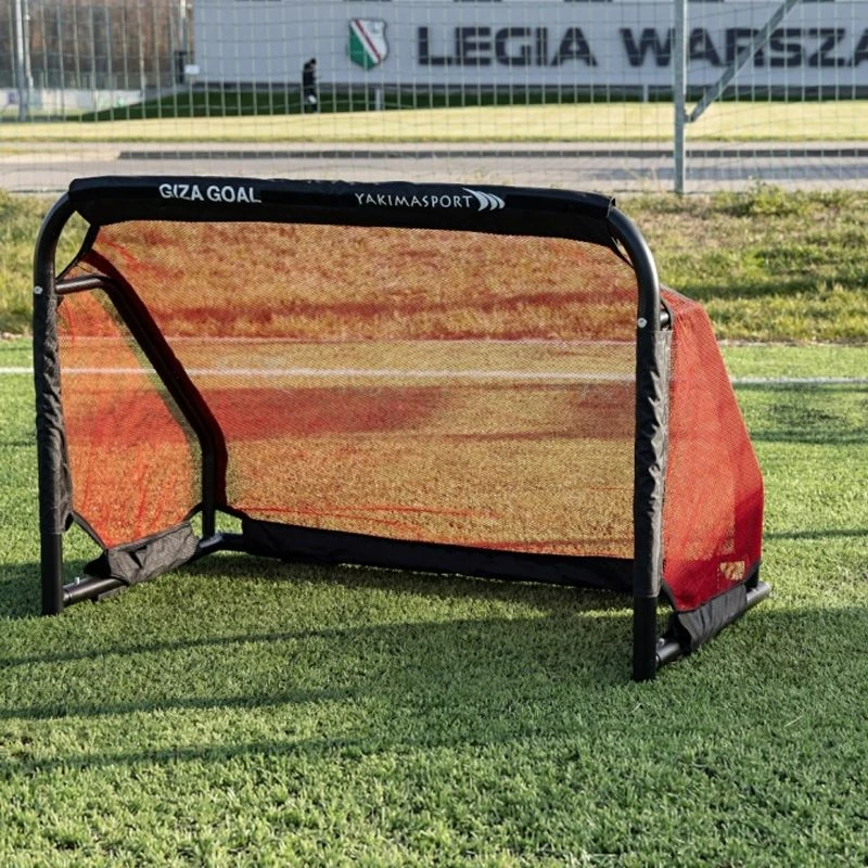 Rrjetë porte futbolli Yakima Giza 100810, e verdhë