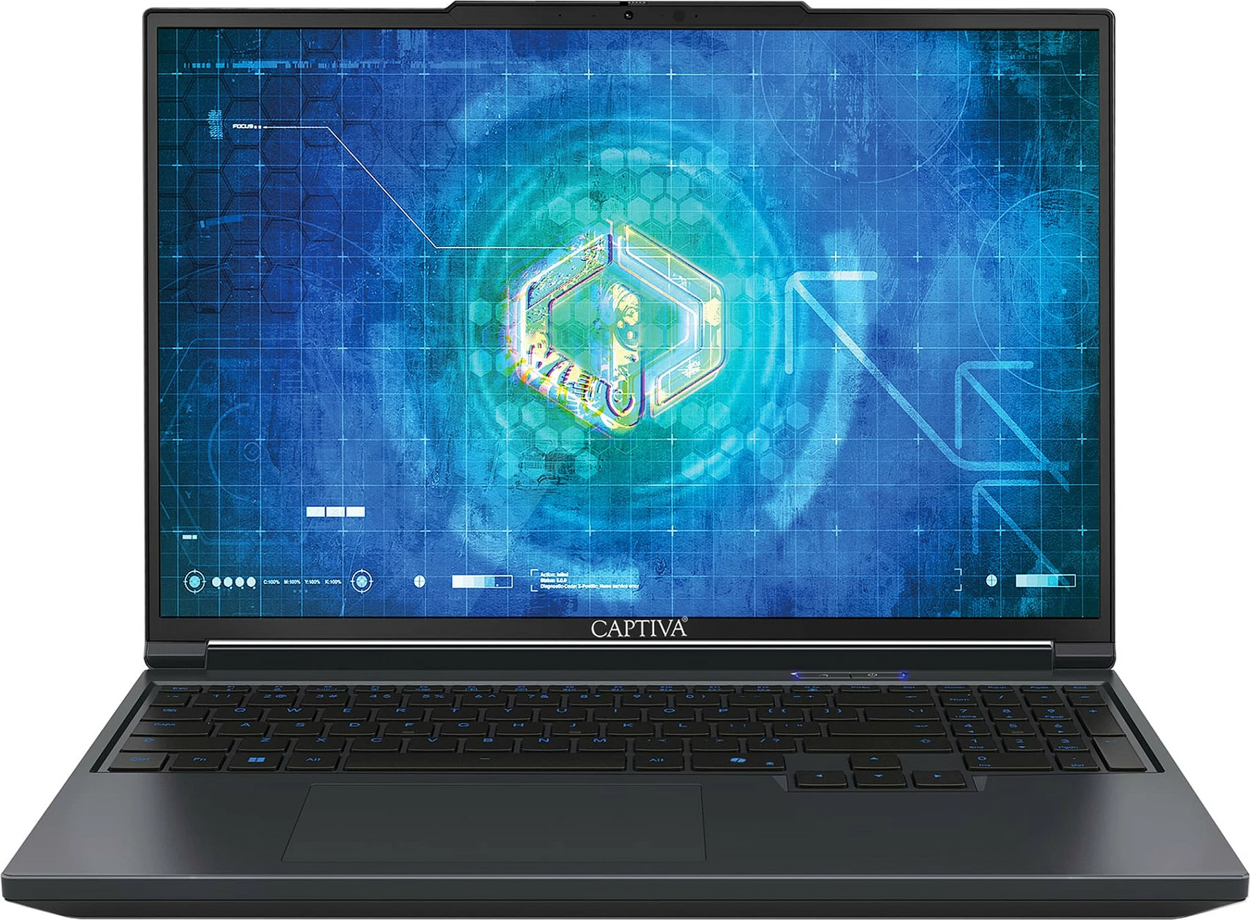 Laptop gaming Captiva I99-480GE, 16" WQXGA, i9-14900HX, 32GB RAM, 1TB SSD, RTX 5070 Ti, Win 11, i zi