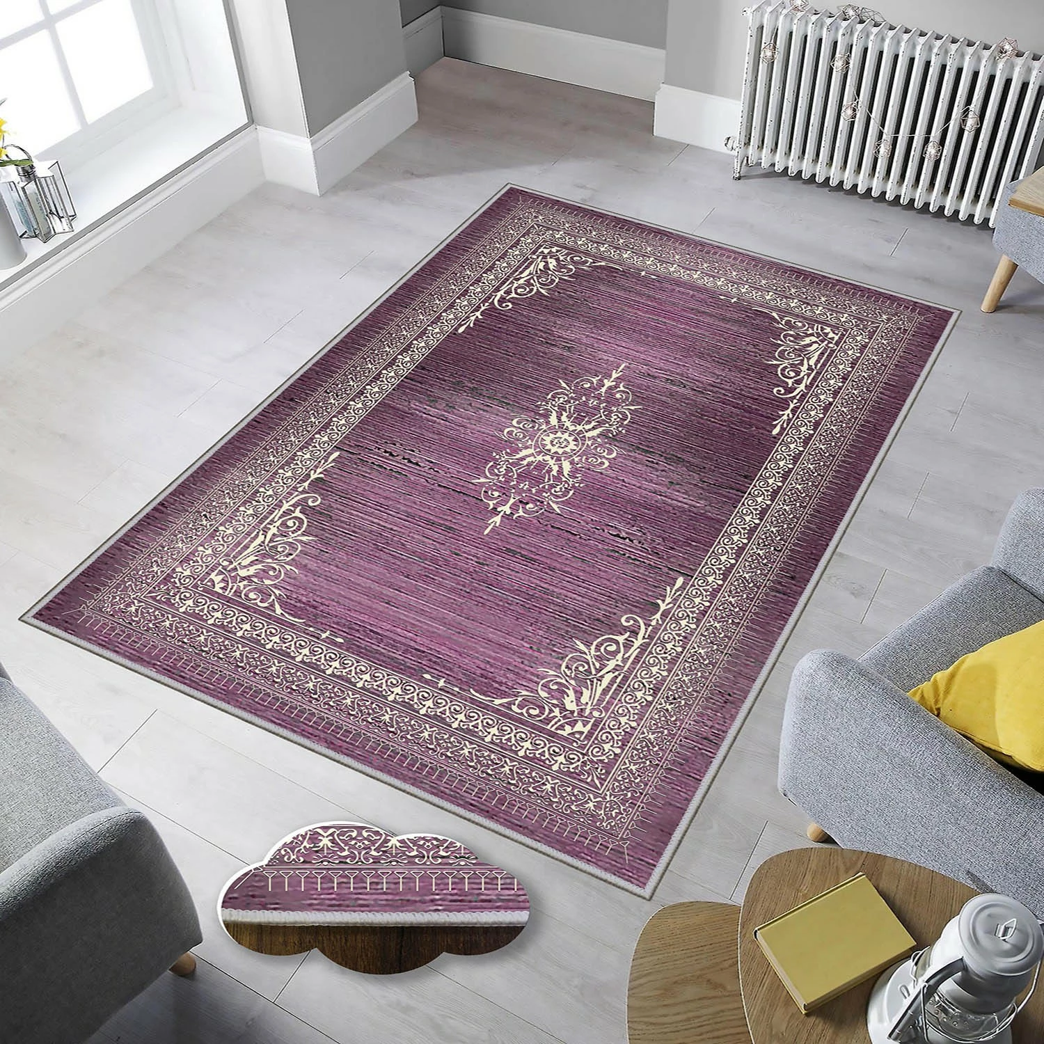 Qilim për korridor, shumëngjyrësh, Conceptum Hypnose, Eexfab639, 80x200cm
