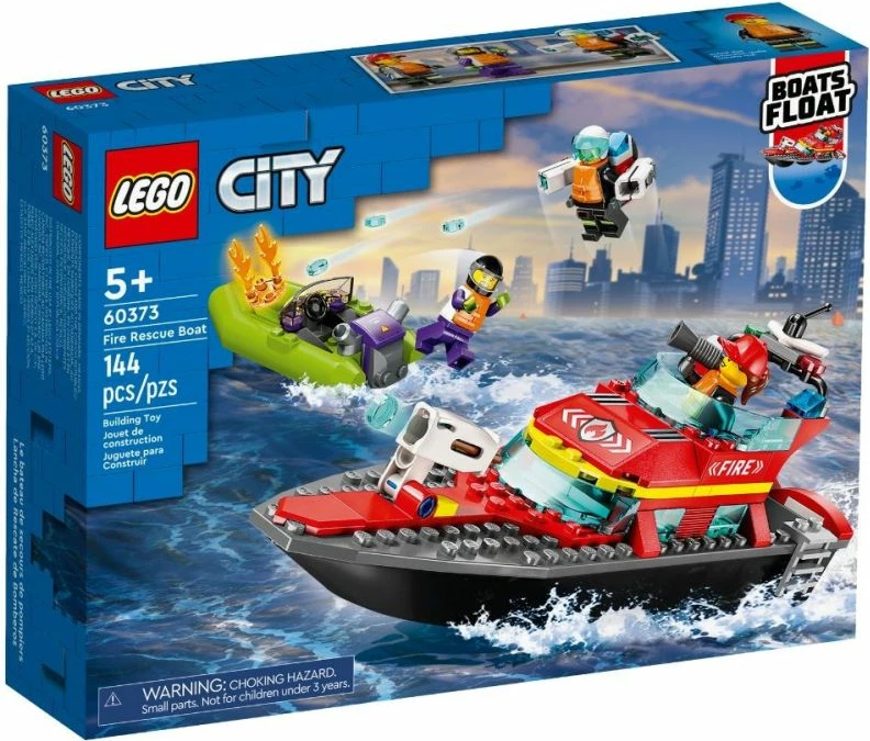 Lodra LEGO City për fëmijë, Fire Boat