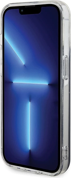 Mbështjellës Hello Kitty IML Kitty Face për iPhone 14 Pro, i zi