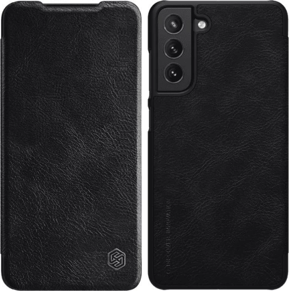 Mbështjellës me kapak NILLKIN QIN për Samsung Galaxy A14, i zi