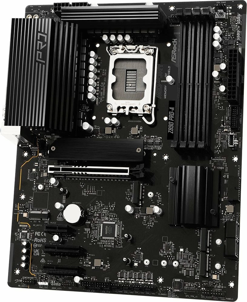 Pllakë amë ASRock Z890 PRO-A ATX, DDR5 deri 256GB, Thunderbolt 4, 2.5GbE