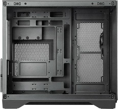 Kasë Chieftec VISIO AIR Fanless GM-30B-M-FL-OP Midi Tower ATX/Micro-ATX/Mini-ITX, pa PSU, e zezë