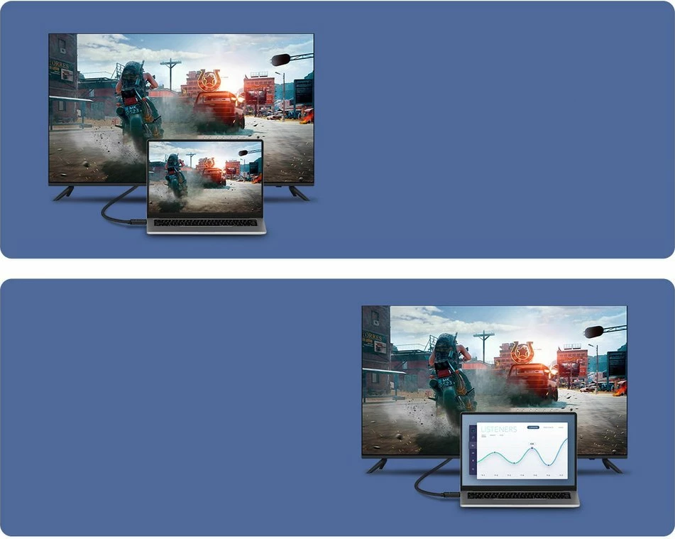 Kabllo HDMI Baseus CAKGQ-B01, 2m, 4K, 60Hz, e zezë