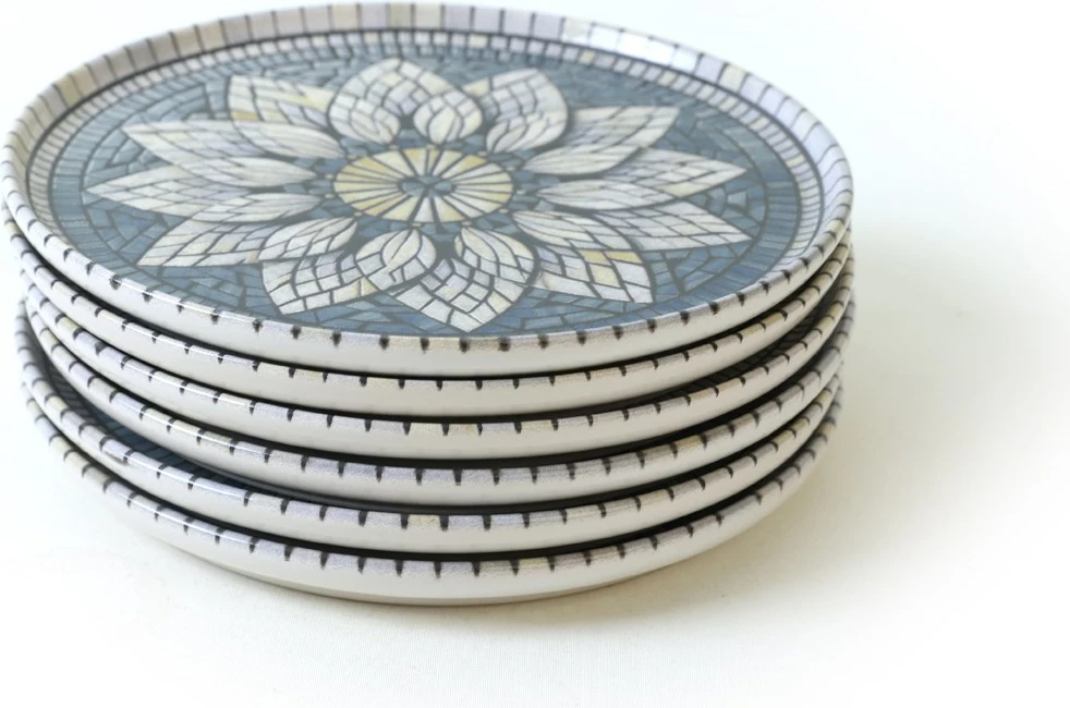 Set pjatash për ëmbëlsira (6 copë), Hermia Concept, X00017442