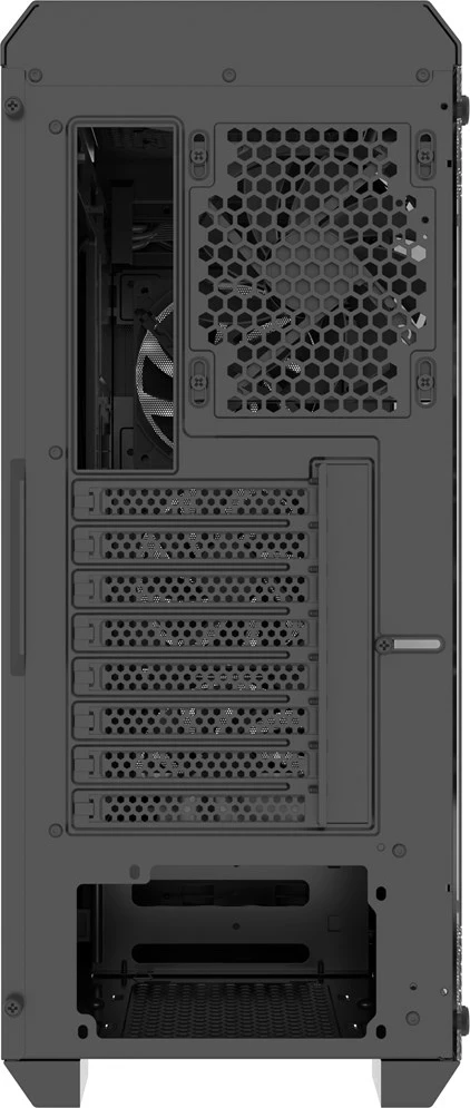 Kasë GENESIS Irid 505F Midi Tower, e zezë