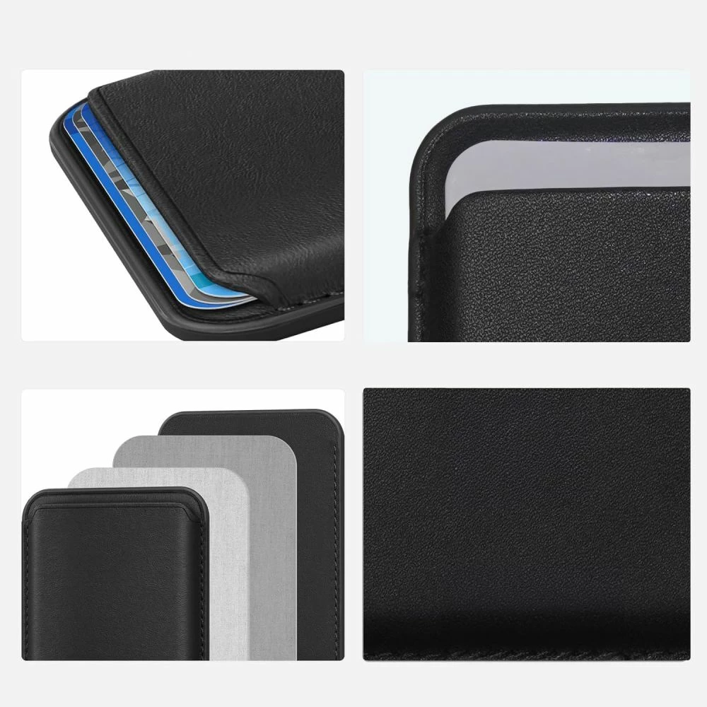 Mbështjellës kartelash Tech-Protect MagWallet me MagSafe, i zi