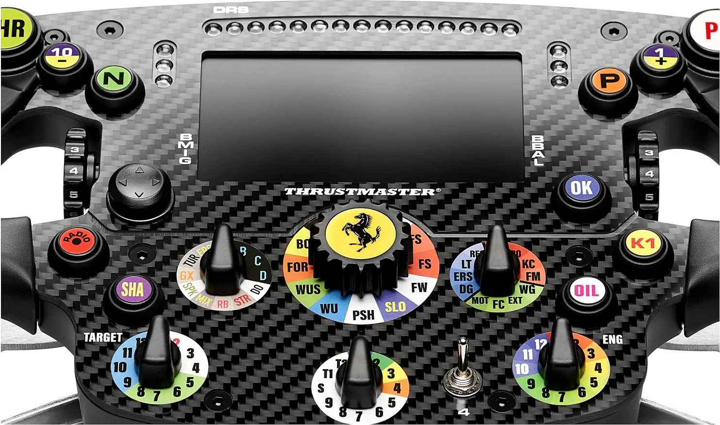 Timon racing Thrustmaster Formula Wheel Add-On Ferrari SF-25 Edition, ekran 4.3", 4 paddlla clutch, i zi 6