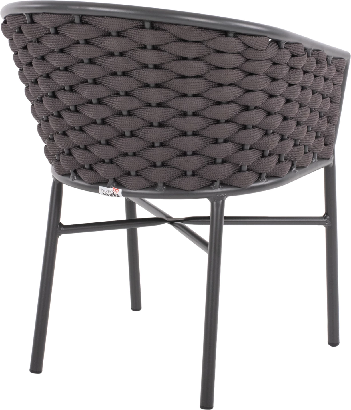 Karrige alumini me litar shkumë gri e errët 60x57x77Hcm.FH5859.01