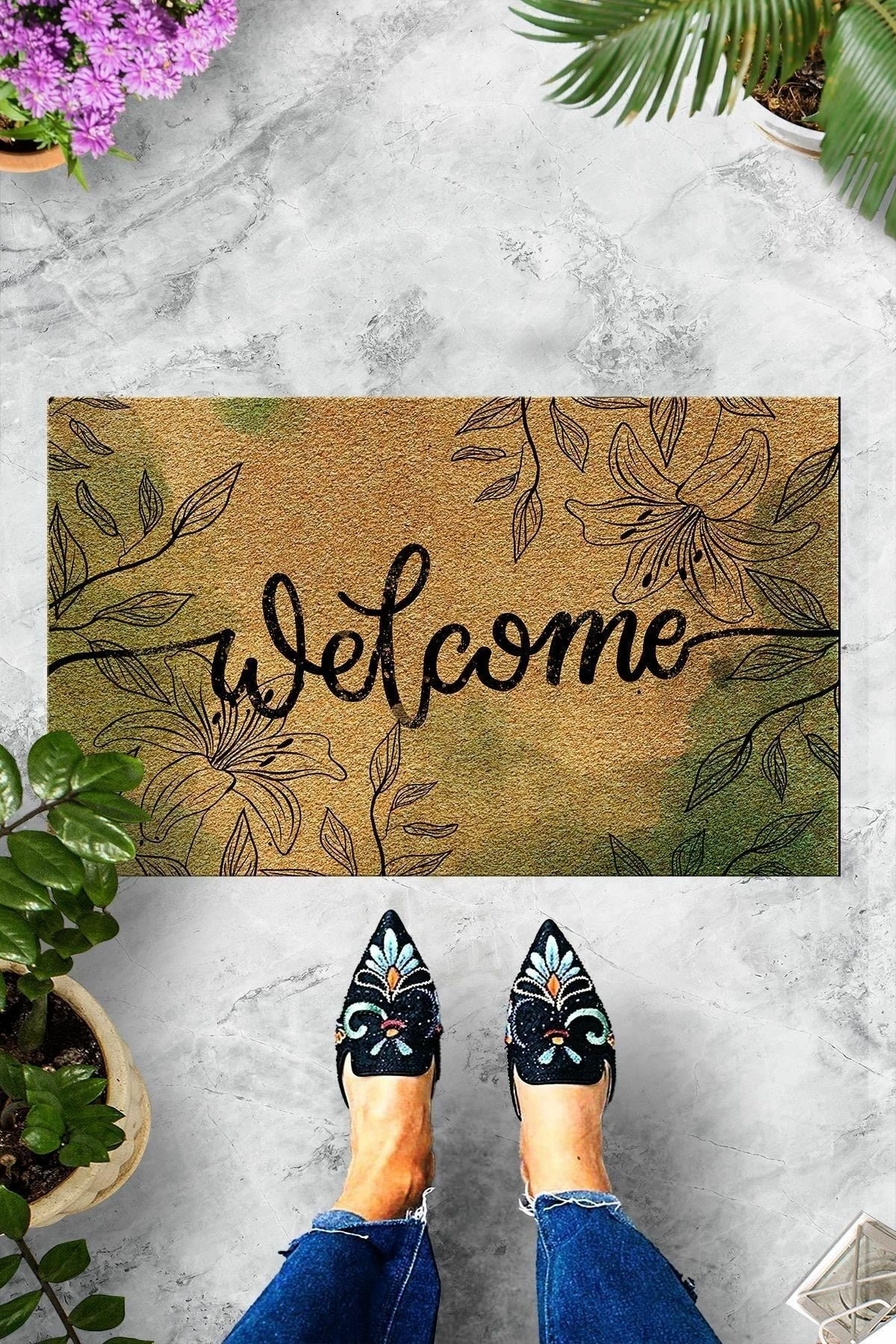 Tapet PVC për hyrje, Conceptum Hypnose Serenıta, shumëngjyrësh, 40x60cm