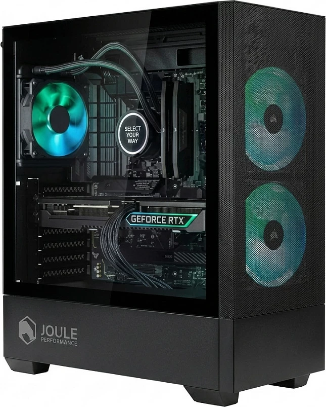Kompjuter Gaming Joule Performance L1142989, Ryzen 5, RTX 5060, 32GB RAM, 2TB SSD, i zi