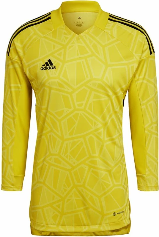 Fanellë portieri adidas Condivo 22 me mëngë të gjata për meshkuj, e verdhë
