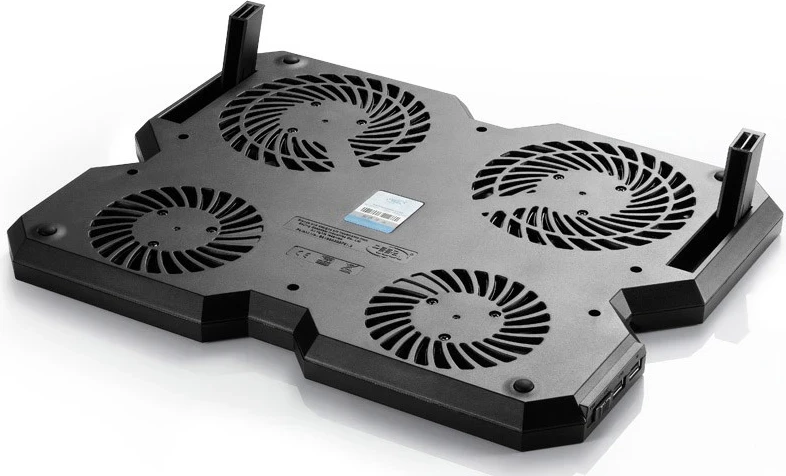 Pllaka ftohëse për laptop DEEPCOOL MULTI CORE X6, 15.6 inç, e zezë