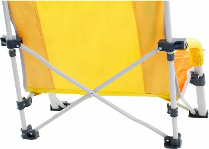 karrige kampingu BRUNNER Bula XL, e palosshme, kapacitet 102 kg, me çantë bartjeje, e zezë