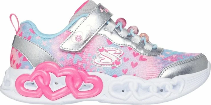 Atlete për fëmijë Skechers, silver/multi