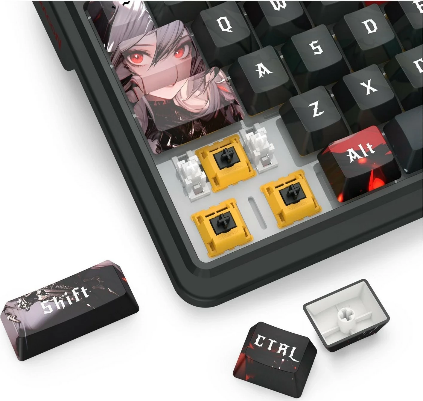 Tastierë mekanike Redragon ARTEMIS PRO, RGB, wireless/wired, 96%, black