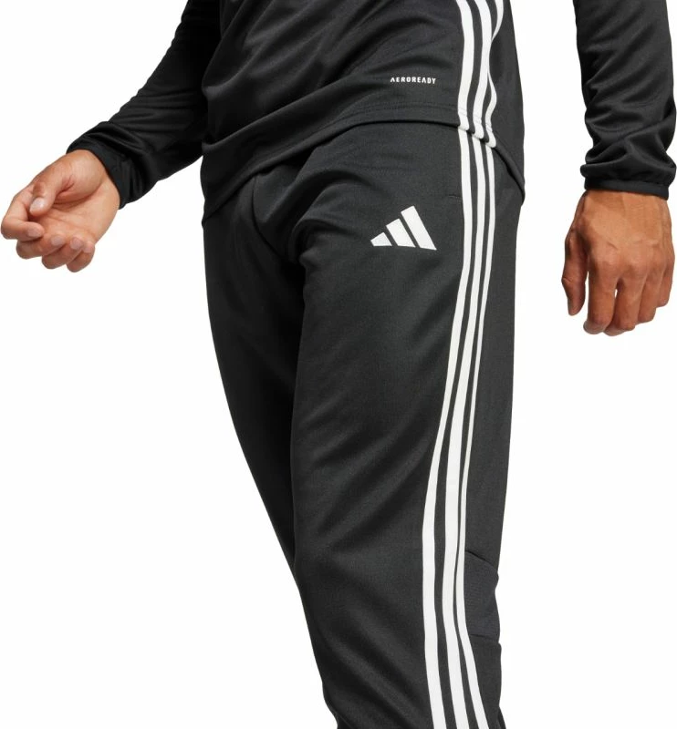 Pantallona sportive për meshkuj adidas Tiro 25 Essentials Training JD0442, të zeza