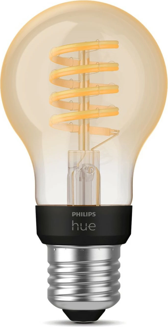 Llambë smart Philips Hue A60 E27, Bluetooth/Zigbee, LED, Dritë e bardhë e ftohtë dhe e ngrohtë