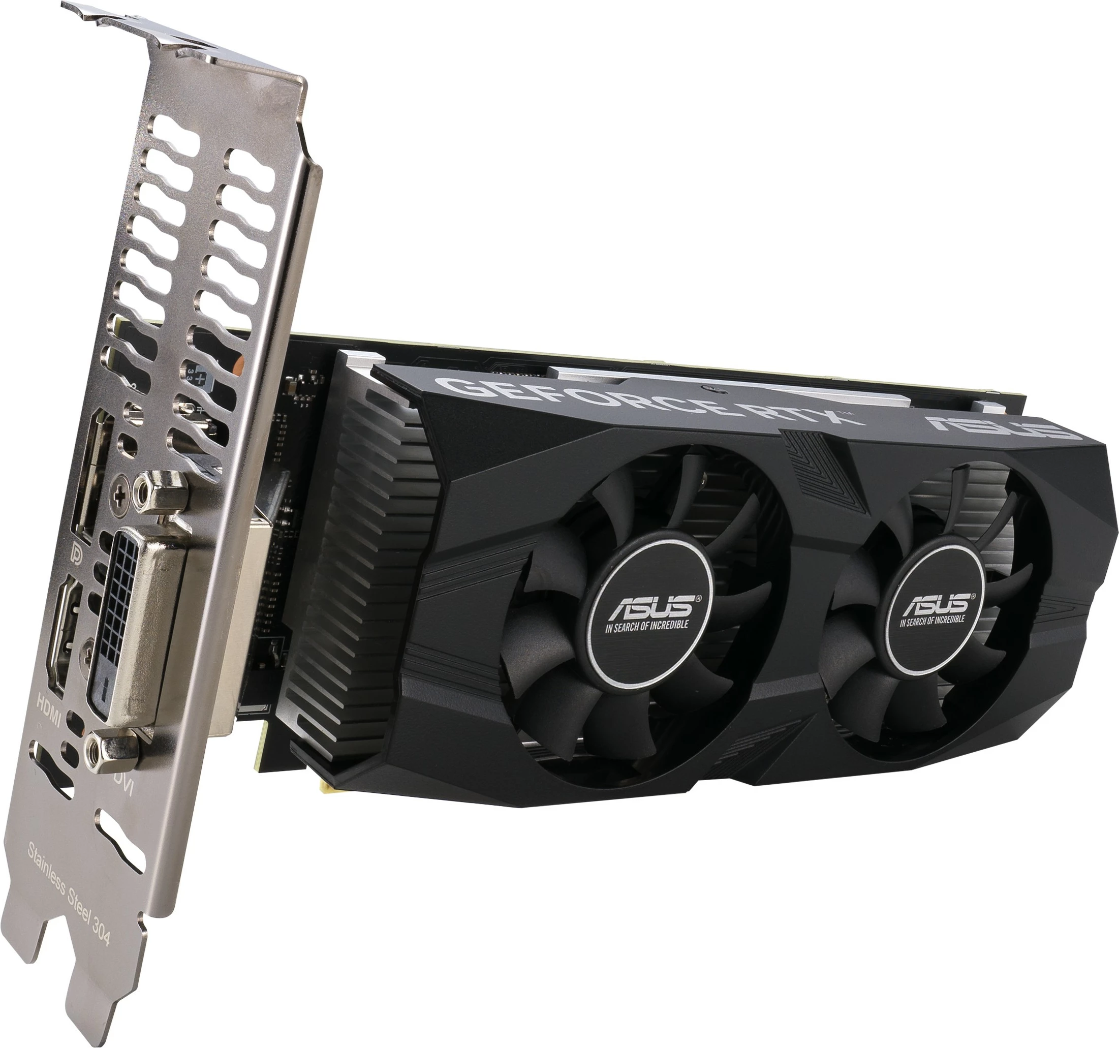 Kartelë grafike ASUS GeForce RTX 3050 LP BRK OC Edition, 6 GB, GDDR6, PCI Express 4.0, e zezë