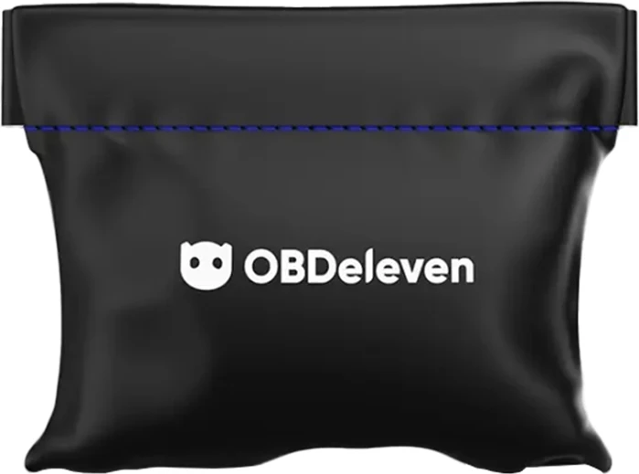 Çantë mbrojtëse OBDeleven Carry pouch, për ndërfaqe diagnostike OBDeleven, material i butë e i lehtë, e zezë