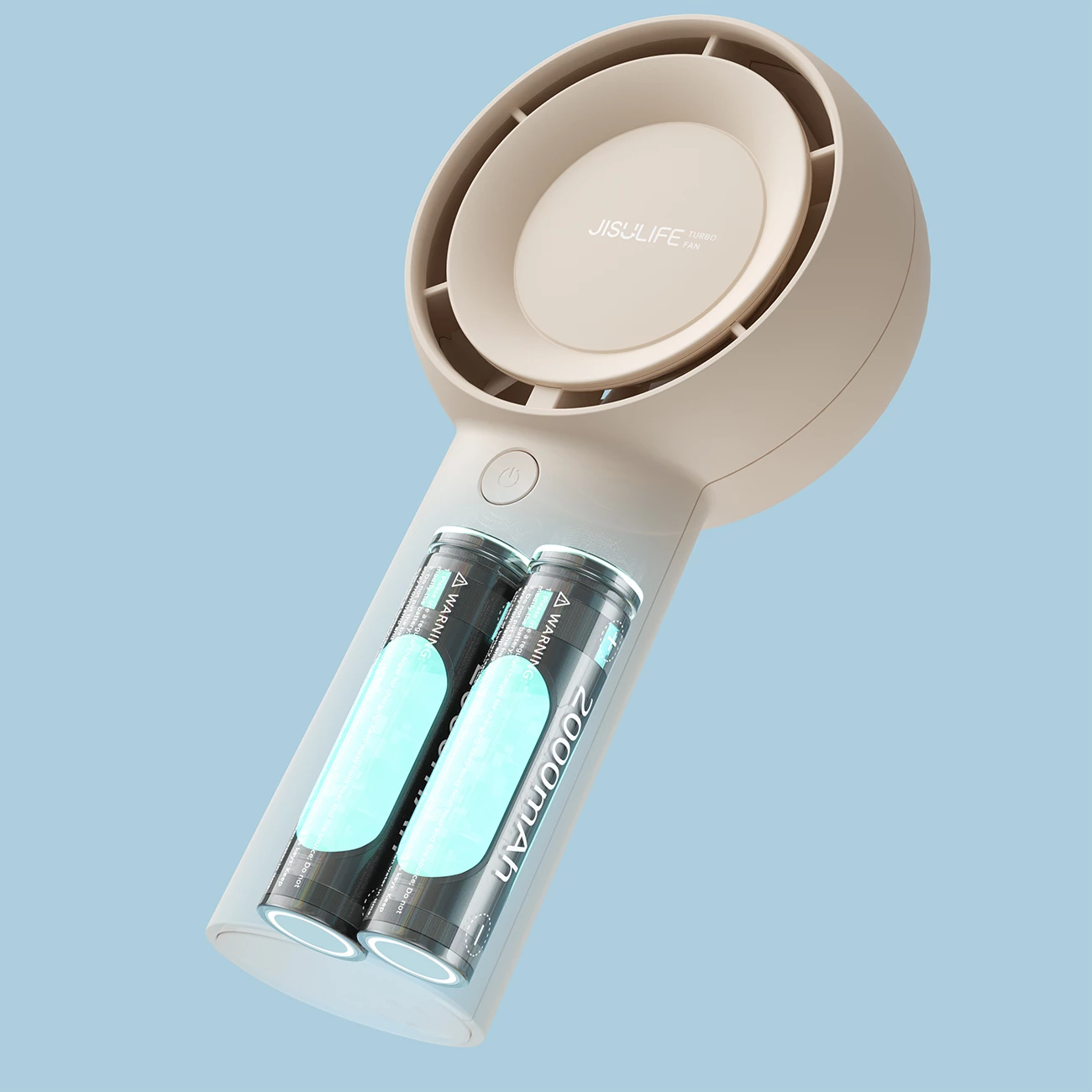 Ventilator dore Jisulife Life5 Plus FA43, 4000 mAh, USB-C, Bezhe