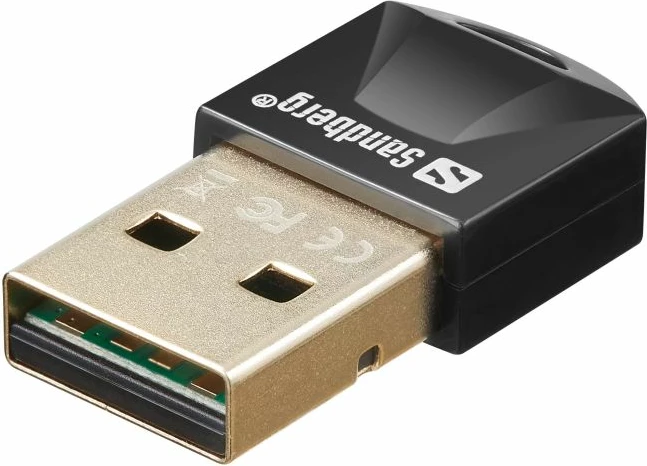 Dongle Bluetooth USB Sandberg 134-34 BT 5.3 + EDR, USB 2.0, e zezë