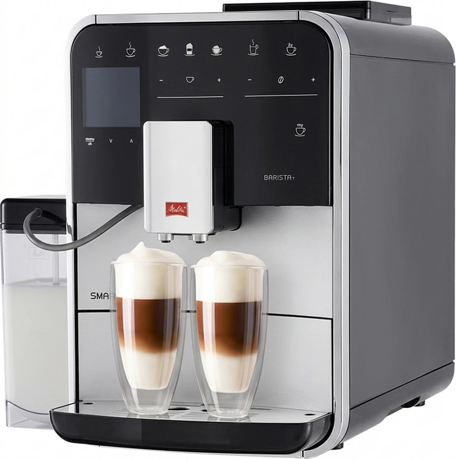 Makinë kafeje automatike Melitta Barista T Smart F83/0-102, 15 bar, 1.8 L, 270 g, e zezë