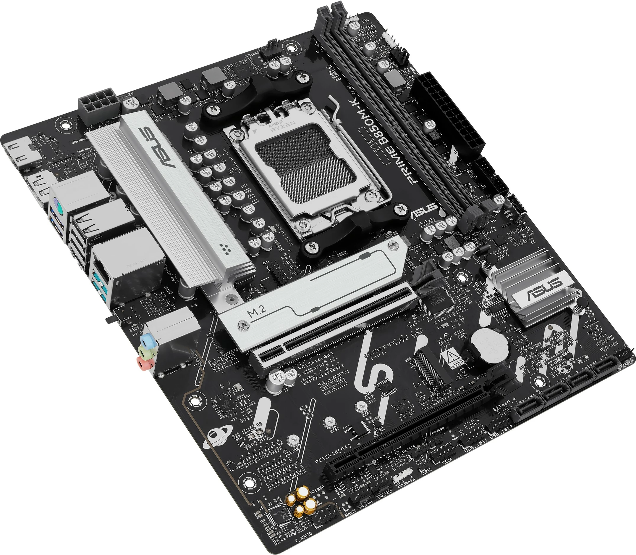 Pllakë amë ASUS PRIME B850M-K, AMD, Socket AM5, DDR5, micro ATX