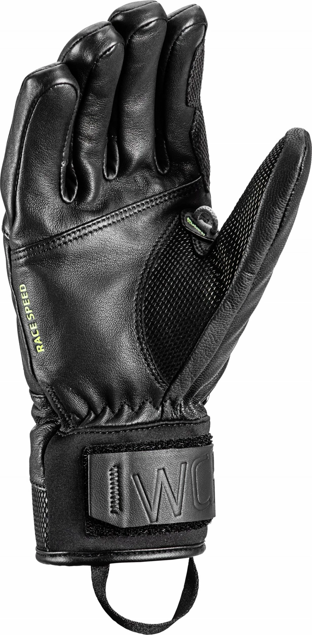 Doreza ski Leki WCR Venom Speed 3D, madhësia 8, unisex, Trigger 3D, e zezë