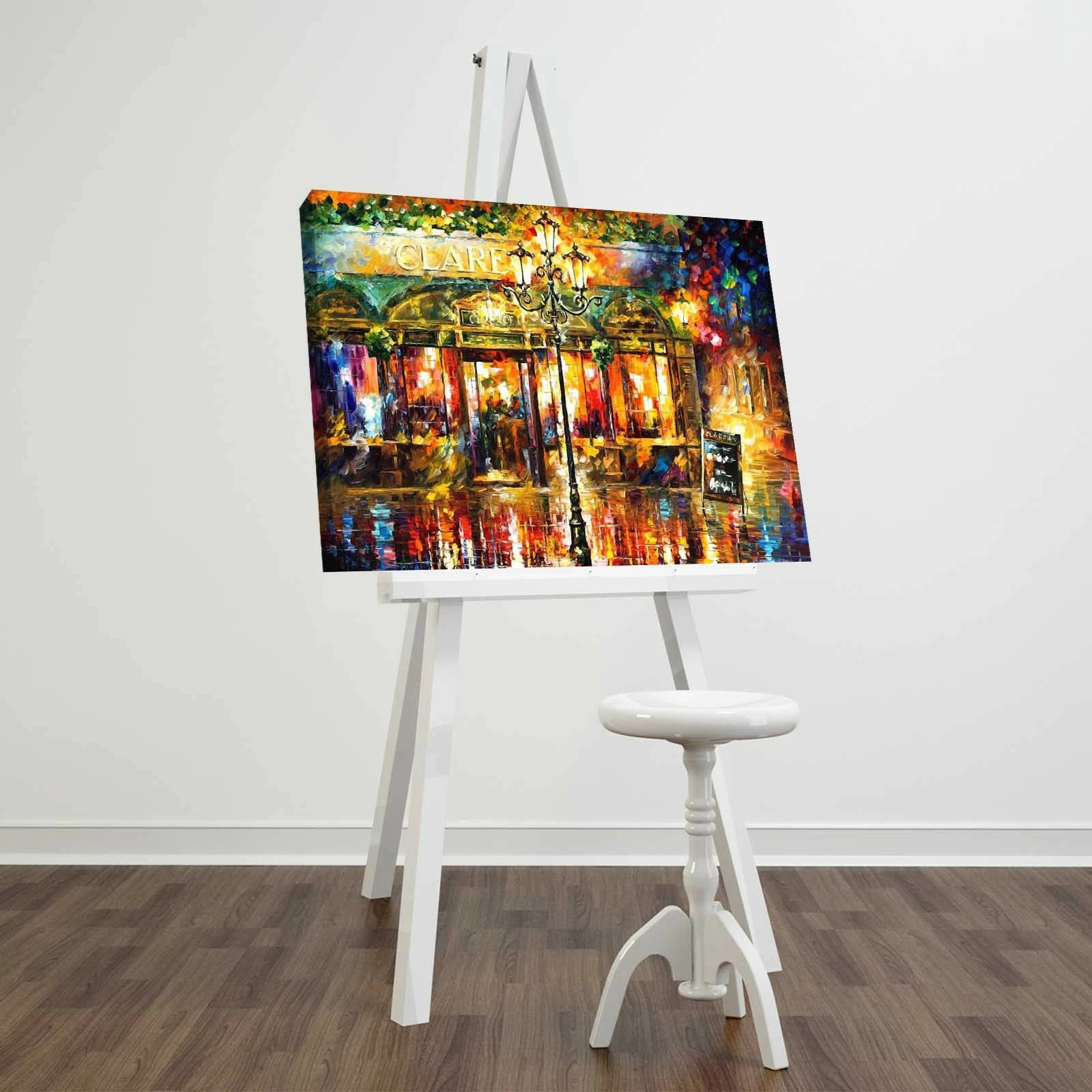Pikturë dekorative në kanavacë, Wallity FAMOUSART-086, shumëngjyrëshe, 45x70cm