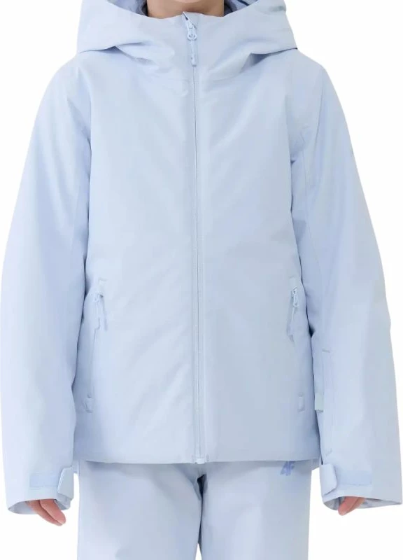 Jakne ski për vajza 4F, vjollcë e lehtë