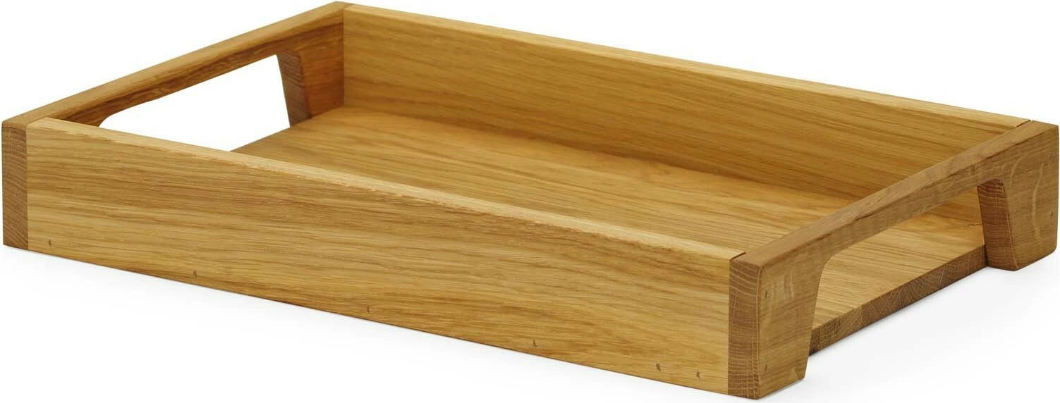 Tabaka, Fine Dine Madeira, druri lis, 400x260x60 mm, kafe