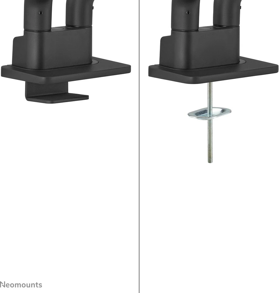 Krah monitori Neomounts Newstar DS70S-950BL2, Clamp/Grommet, 18 kg, 43.2 cm (17"), 88.9 cm (35"), 100 x 100 mm, e zezë