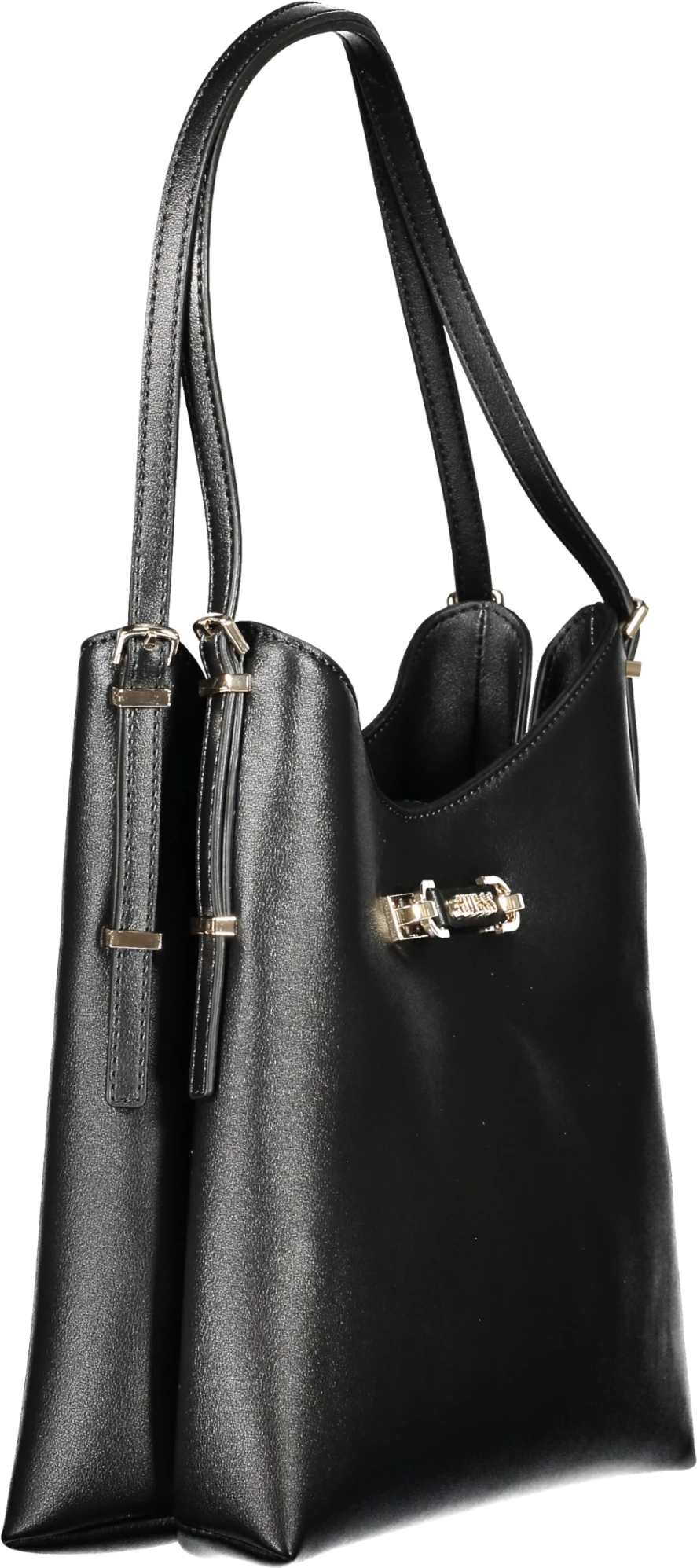 Çantë femra GUESS JEANS Lefia, e zezë