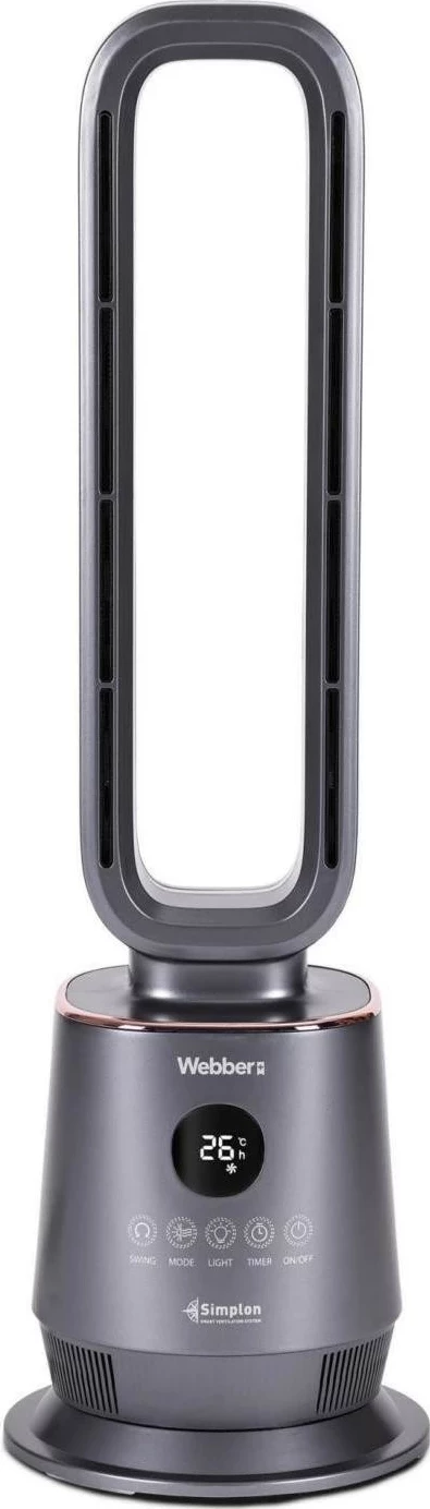 Ngrohës ventilator Webber TWB1830, 2000W, gri