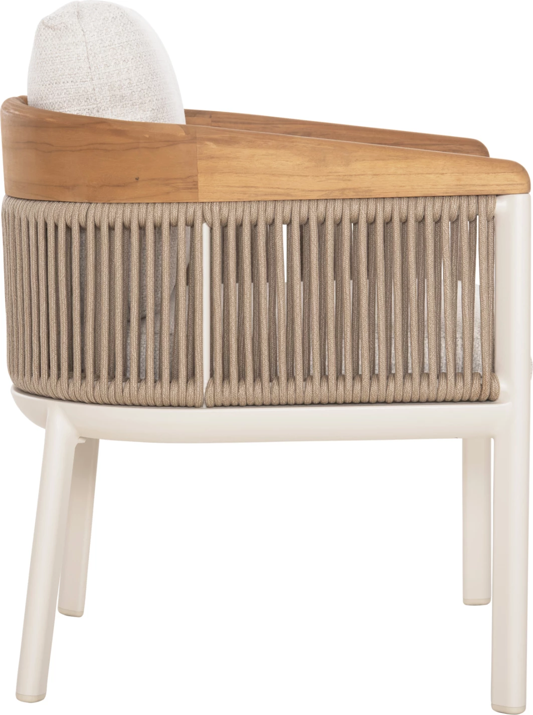 Karrige ngrënieje Ethereal, krahë, bezhë, krem, dru natyral