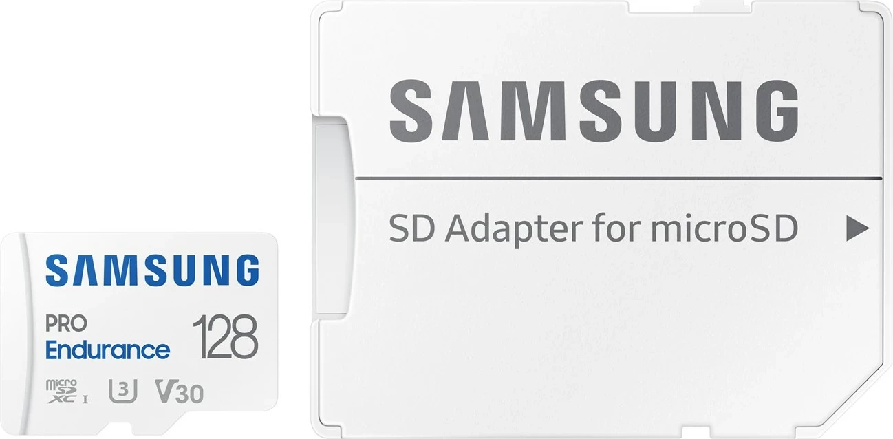 Kartelë memorie Samsung PRO Endurance MB-MJ128K, 128 GB, microSDXC, e bardhë