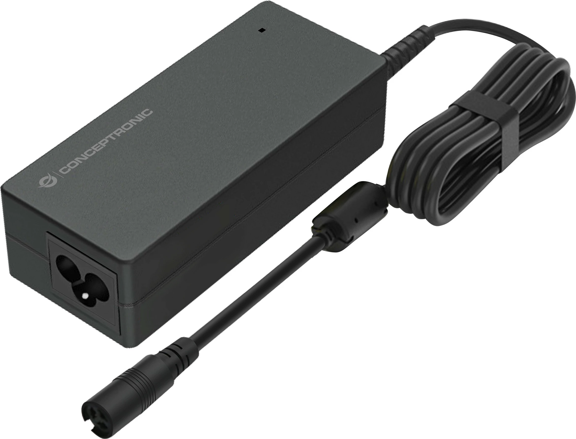 Adapter universal për laptop Conceptronic 90W, 10 maja, 15-20V, i zi