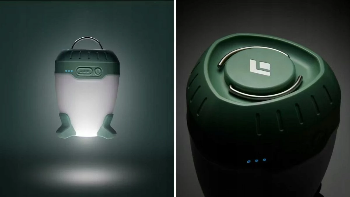 Llambë portative Black Diamond ORBITER 450, LED, 2000 mAh, IPX4, Desert Sage