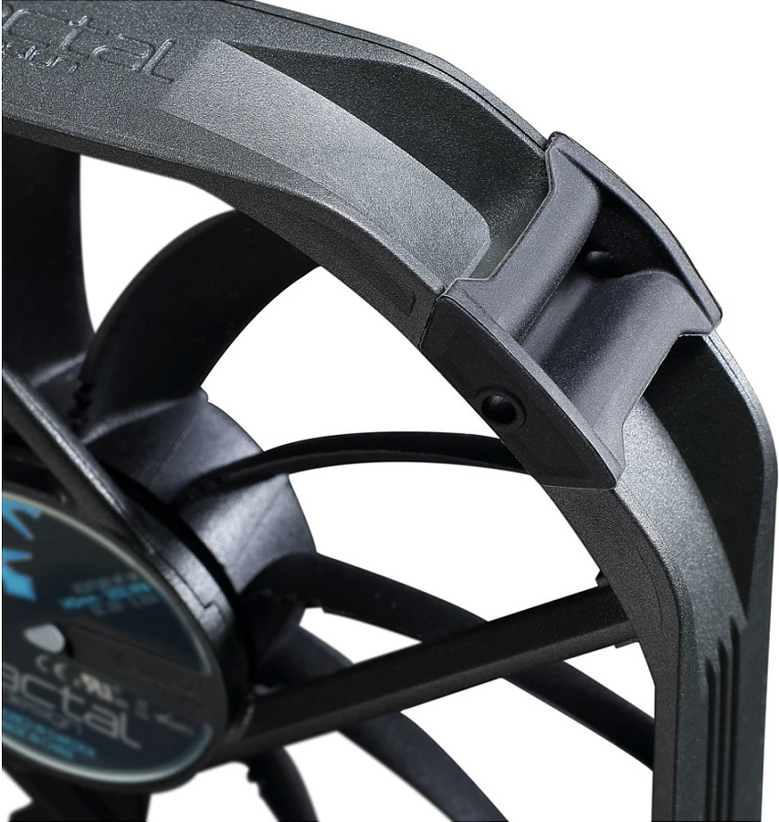 Ventilator kasë Fractal Design Venturi HF-14, 140mm, 1200RPM, 3-pin, zi/gri