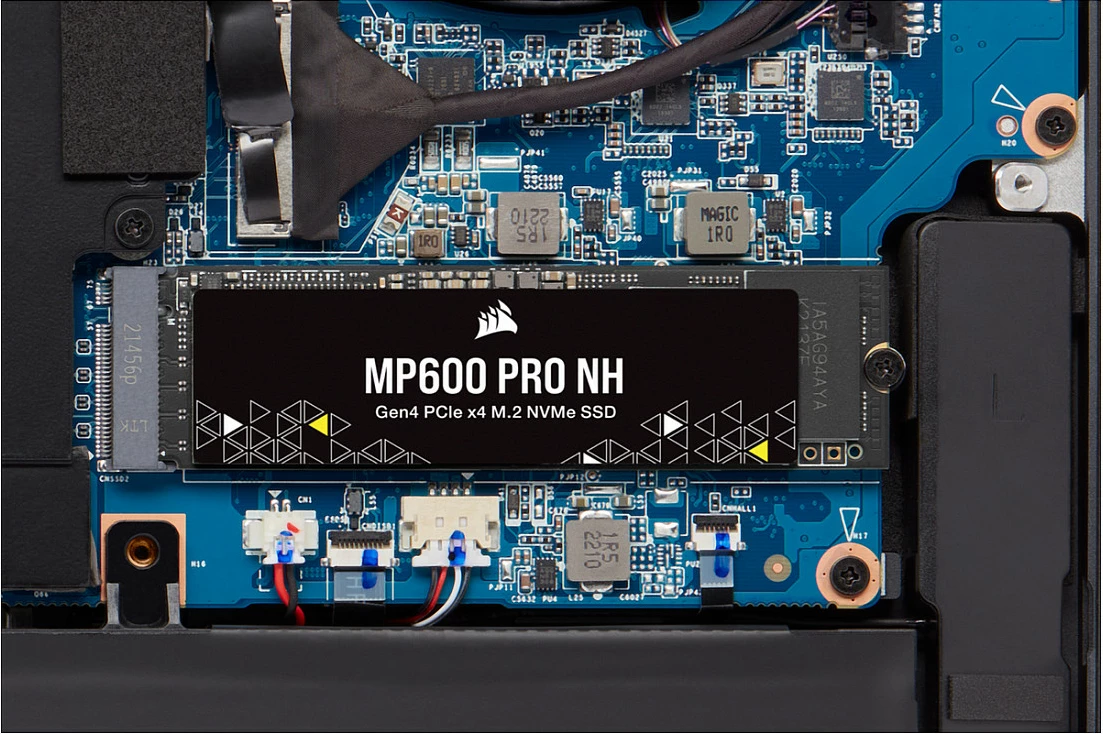 SSD M.2 NVMe Corsair MP600 PRO NH, 4TB, PCIe 4.0 x4, 7000MB/s, e zezë