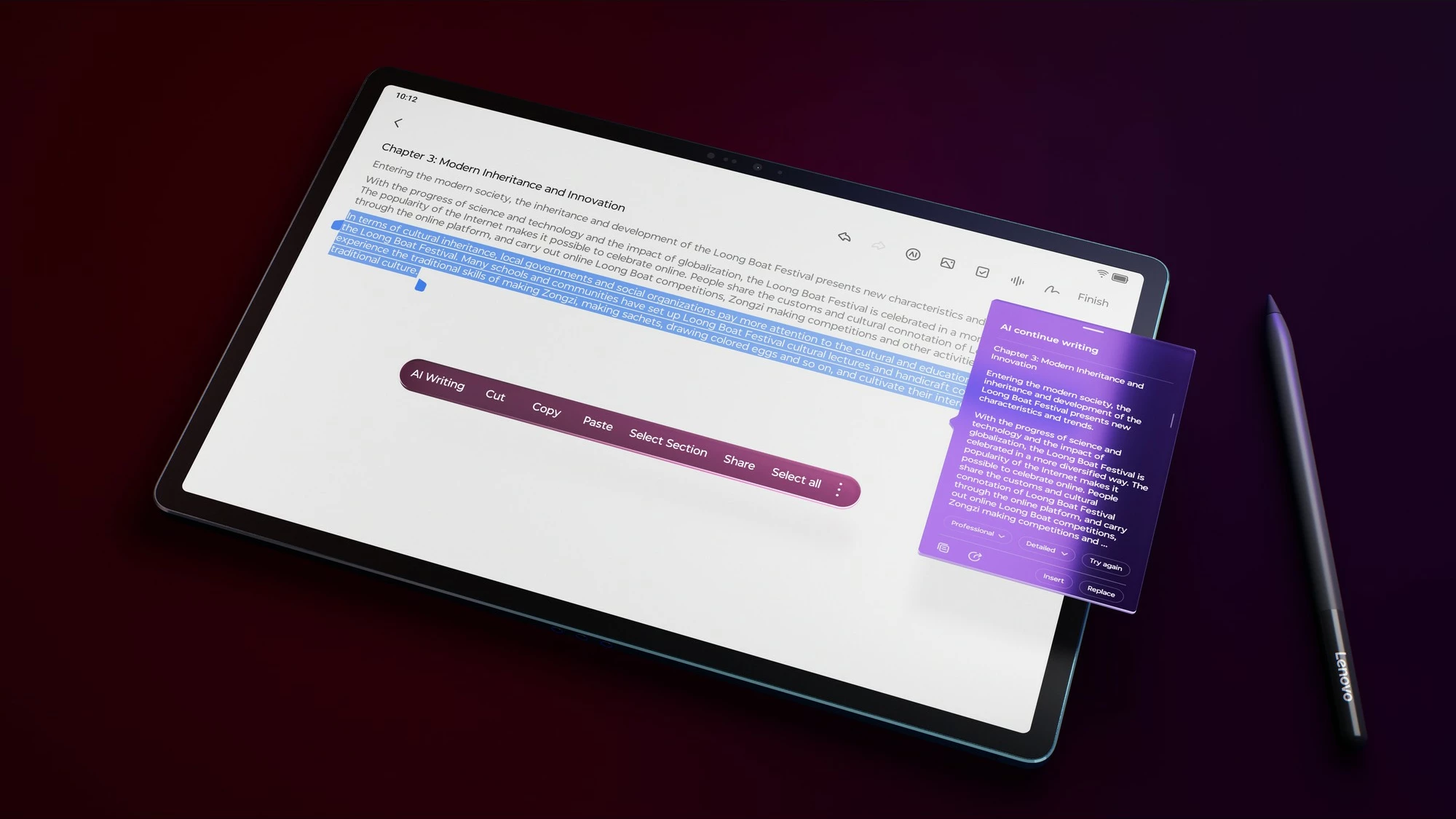 Tablet Lenovo Yoga Tab Plus 16GB 256GB