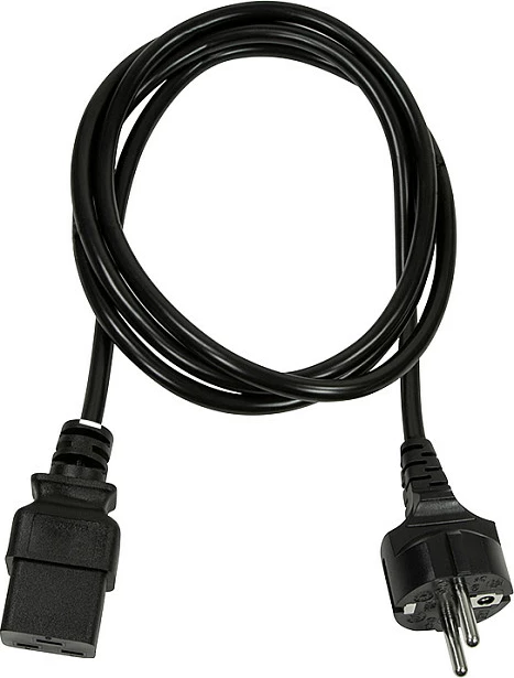 Kabllo rryme LogiLink CEE 7/7 - IEC C19, 3 m, e zezë
