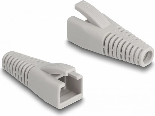 Boot mbrojtës për konektor RJ45 DeLOCK, i prershëm, 50 copë, shumëngjyrësh